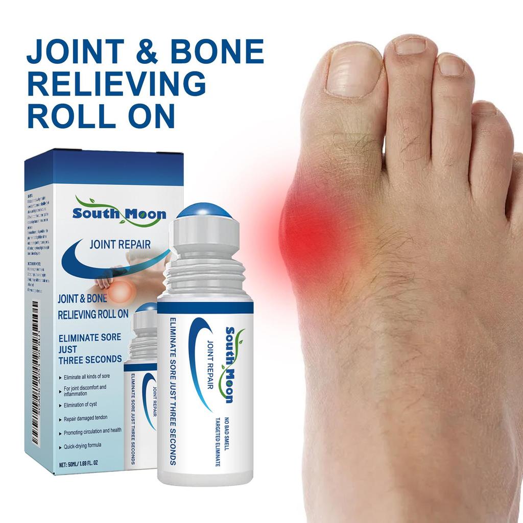 South Moon Joint Care Roll-On Liquid for Body Joints, Wrists, Knees, Lumbar and Cervical Spine Pain Relief Liquid