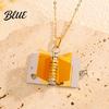 Symbolic Book Jewelry Daughter Necklace My Incredible Girl Pendant Stainless