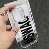 Custodia per Telefono Per iPhone 17 16e 16 15 14 13 12 11 mini Pro Max X XR XSMAX 8 7 Air Plus Trasparente Morbida HOT Clmj Coreana SWAG
