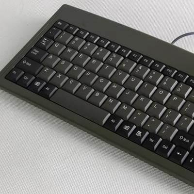 Ergonomic Mini 88Key USB Wire Keyboard with Water Resistant Features for Office Industrial Setting 100mA Most Current