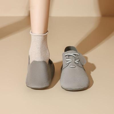 Student Toast Shoes New Summer Puff Shoes Retro Flat All-Inclusive Birkenstocks Casual Shoes