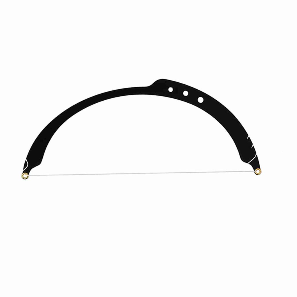 Microblading Line Marker Ruler Eyebrow Tattoo Measuring Tool With 10pcs Thread Lines (Black)