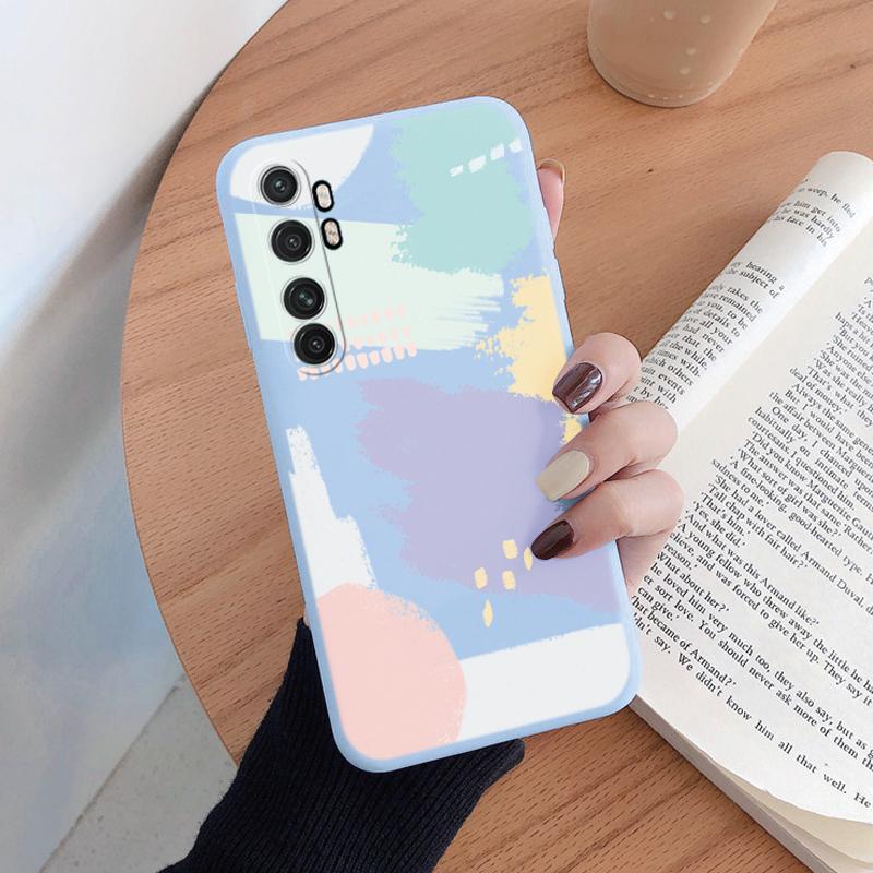 

Cover For Xiaomi Note 10 Lite Phone Case Fashion Vintage Leopard Painted Shell Soft Silicone Funda For Xiaomi Note10 Lite Capa Mi Note 10 Lite