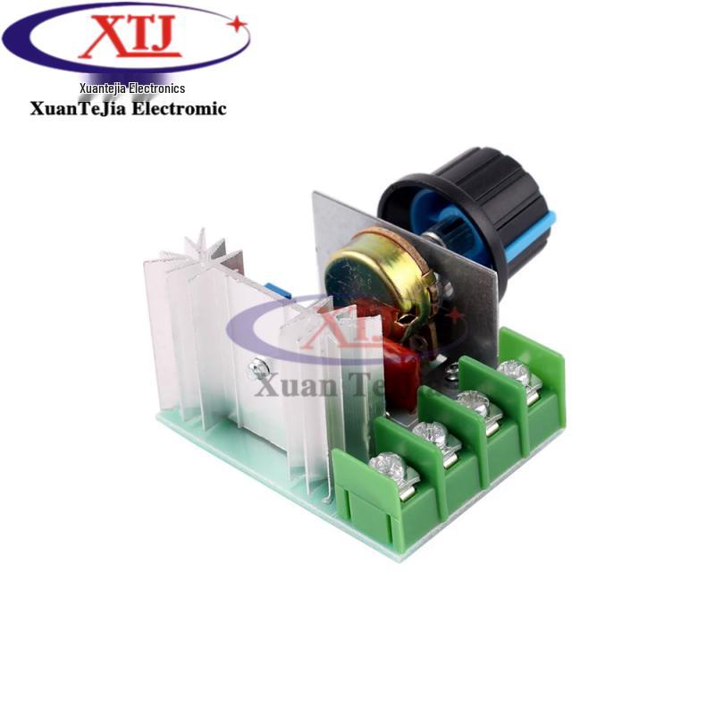 2000W Thyristor AC Voltage Regulator Motor Speed & Temperature Controller 220V