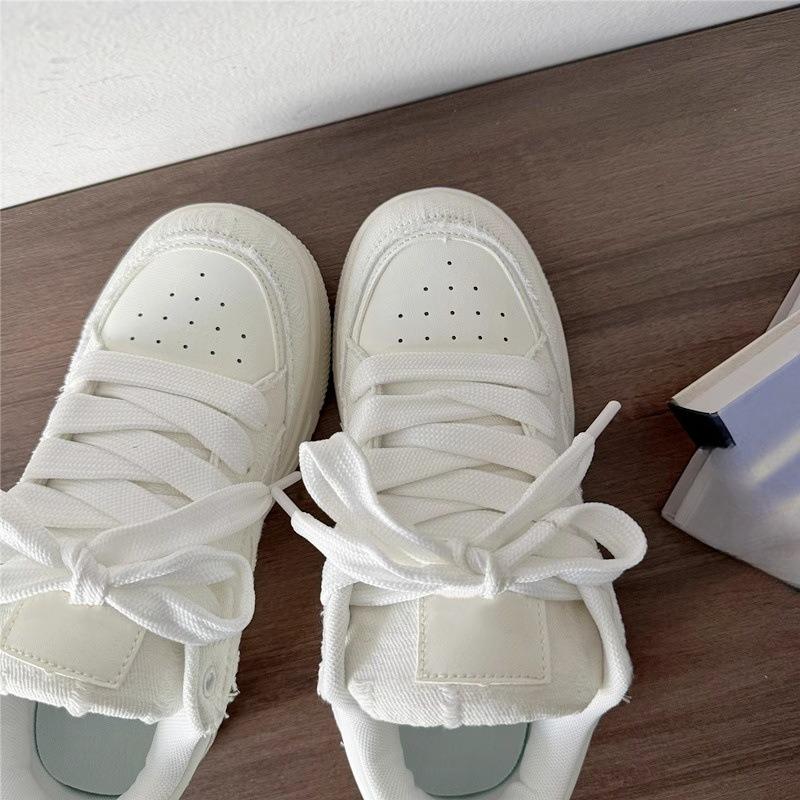Thick-soled Shoes Versatile Student Casual Board Shoes New Women's Bread Shoes