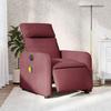 VidaXL Electric Reclining Massage Armchair, Relaxation Chair with Adjustable Backrest and Footrest, Salon Seat 3206693