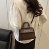Niche Design Trendy Women's Bags New Versatile Fashion Simple Portable Shoulder Bag Crossbody Small Square Bag