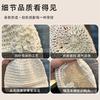 Spring Flower Baotou Hat Spice Girl Hollow Breathable Cool Handmade Knitted Sleeve Cold Hat Sequined Wool Hat