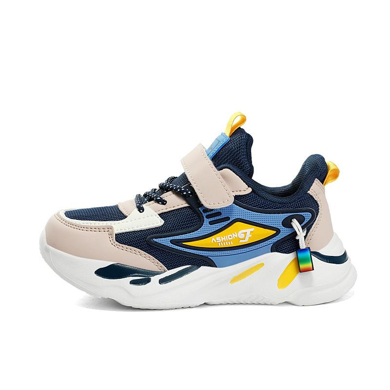 Boys' Sports Shoes, Single Shoes, Children's Sports Shoes, Medium-large Size Shoes, Breathable Shoes