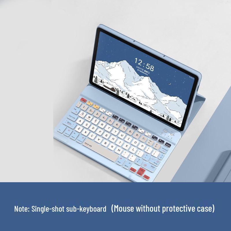 

Compatible Bluetooth Keyboard for Apple iPad, Huawei, Xiaomi, and Honor Tablets & Android Phones