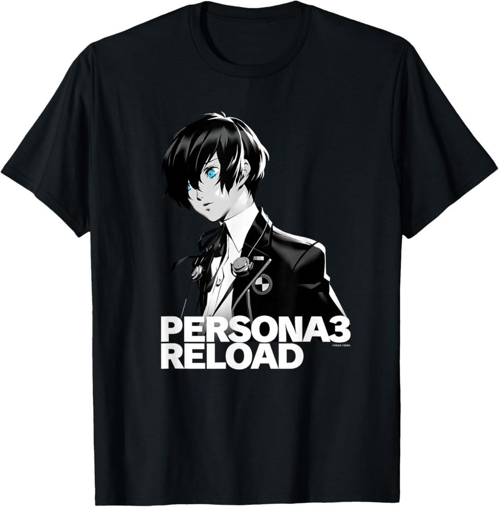 Persona 3 Reload Protagonist Status Screen Image (Dk) ATLUS Unisex T-Shirt