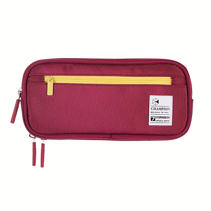 Double Layer Multi-functional Pencil Case Student Stationery Box Large Capacity Storage Bag Stationery School Office Supplies