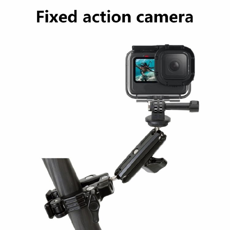 Multifunktionale Starke Klemme Kamera Fotografie Klemme 1/4 Fülllicht Halterung Klemme Doppel-Kugelkopfwinkel