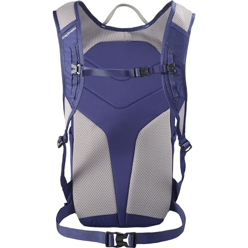 Salomon TRAILBLAZER 10 Backpack (10 Liter) LC2183000, Free Size, Mazarine Blue/GHOST GRAY, 16-4703 TCX