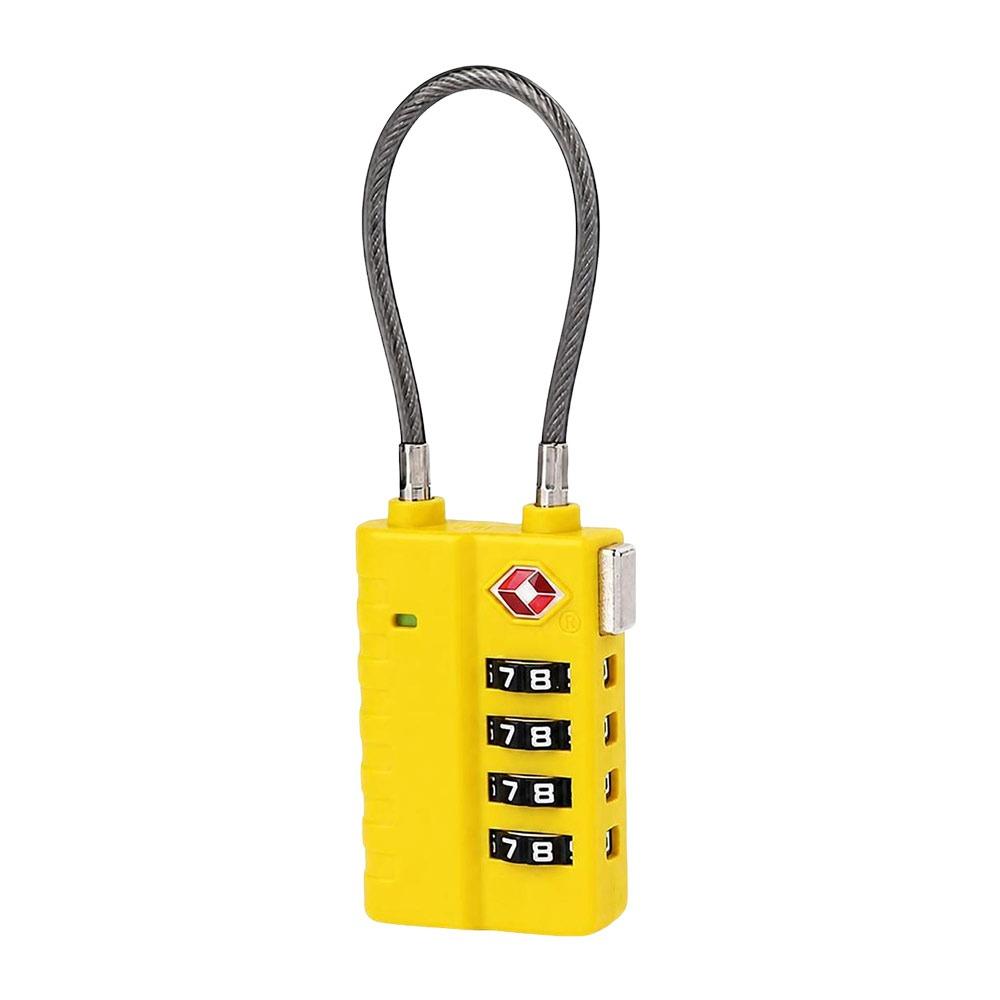 Anti-theft Customs Password Lock TSA Suitcase Luggage Coded Lock Cabinet Padlock  for Travel