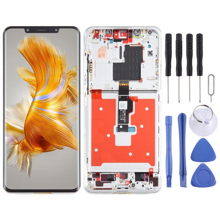 

Для Huawei Mate 50 Pro оригинальный ЖК-экран и дигитайзер в сборе с рамкой