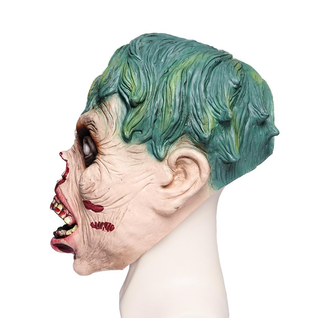 Scary Halloween Zombie Latex Mask for Party Prank Haunted House Props