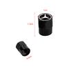 4 stk Bilhjul Dekk Bolt-in Ventilkapsler Merke Bil Tilbehør For Mercedes Benz W205 W177 W212 W213 W221 W220 W176 ML G63 E63 GT AMG