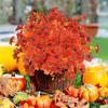 4/8/12/16/24/36Pcs Artificial Flower Realistic Fake Plastic Flower Home Office Wedding Party Table Centerpiece Indoor Outdoor Faux Plants Bloom