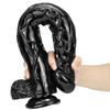Duży czarny Dildo ogromny penis zabawki dla dorosłych korek analny realistyczny kutas Fisting kobieca dominacja damski masturbator BDSM
