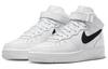 Nike Air Force 1 Mid '07 Snakeskin White Black Women's DZ5211-100