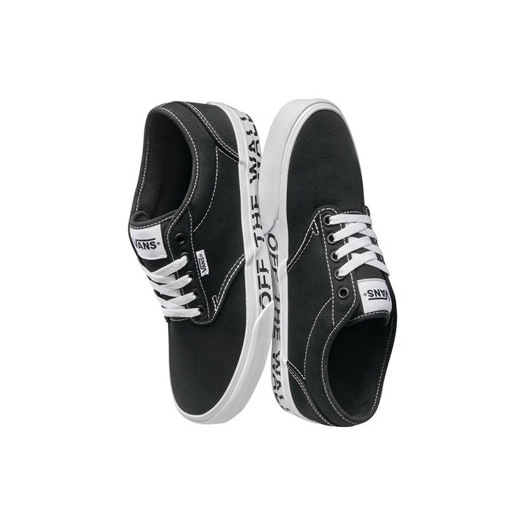 Vans Atwood Printed Fox - Black White Unisex Sneakers True-White VN00015GR0M
