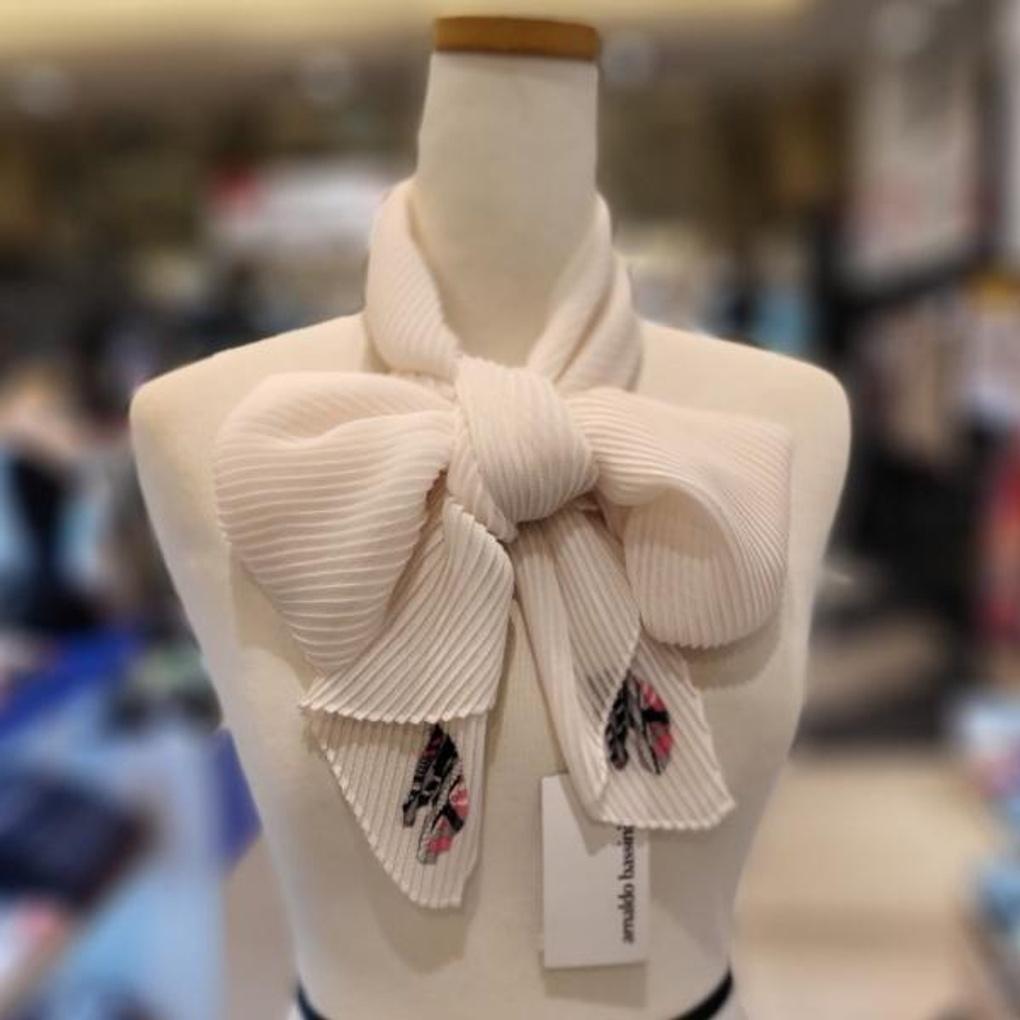 

Arnaldo Basini Illustrated Scarf (ABS-226164)