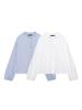 Women's Puff Long Sleeve Ruffle Shirt - 2025 Autumn/Winter European/American Style