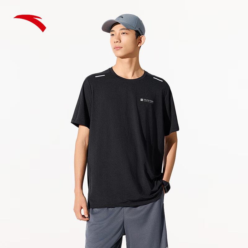 Anta Men s Quick-Dry Ice Silk Short Sleeve T-Shirt S
