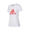 adidas Bequemes atmungsaktives Rundhals-Kurzarm-T-Shirt Unisex Oberteile Weiß FM9446