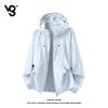 VUUG Men's Hooded Ice Silk UPF 50+ Sun Protection Jacket