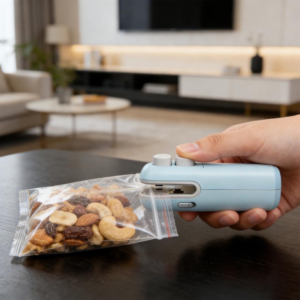 Domowe Użycie Przenośna Zgrzewarka Do Przekąsek I Plastikowych Torebek - Ręczna Zgrzewarka Dociskowa
