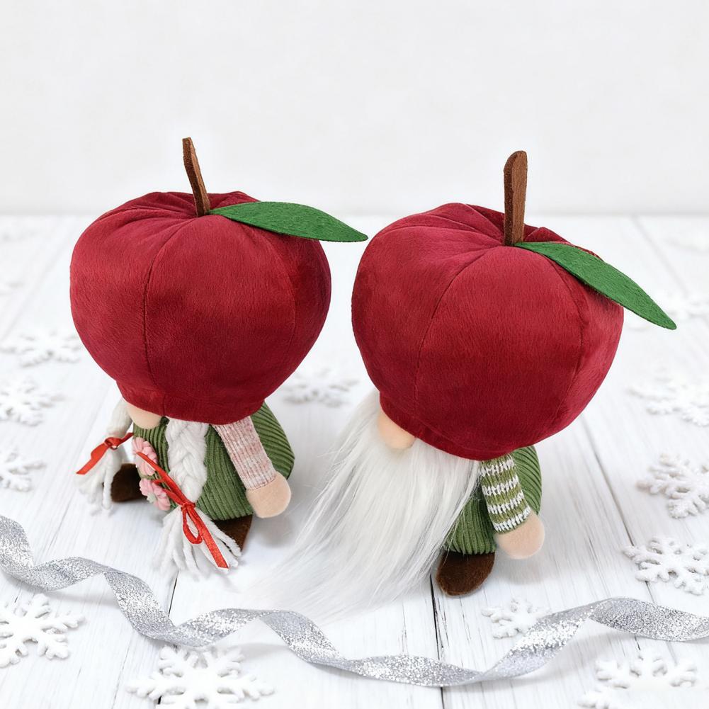 Plush Gnome Christmas Decoration Rudolph Plush Decoration Swedish Tomte Doll Plush Gnome Ornament for Christmas Farmhouse Decor