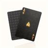 Couleur noir or jeu de cartes jeu de cartes groupe étanche Poker costume magique Dmagic paquet jeu de société cadeau Collection