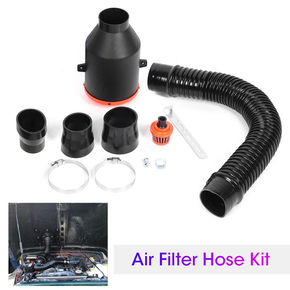 Buy Air Filter Hose Kit,6476mm Cold Air Filter Universal Intake Pipe