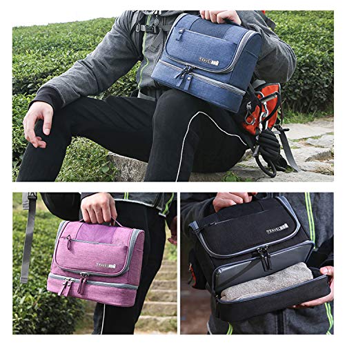 TABITORA Toiletry Bag, Hanging Travel Pouch, Convenient Bathroom Pouch, Makeup Pouch, Travel Pouch, Travel Accessories