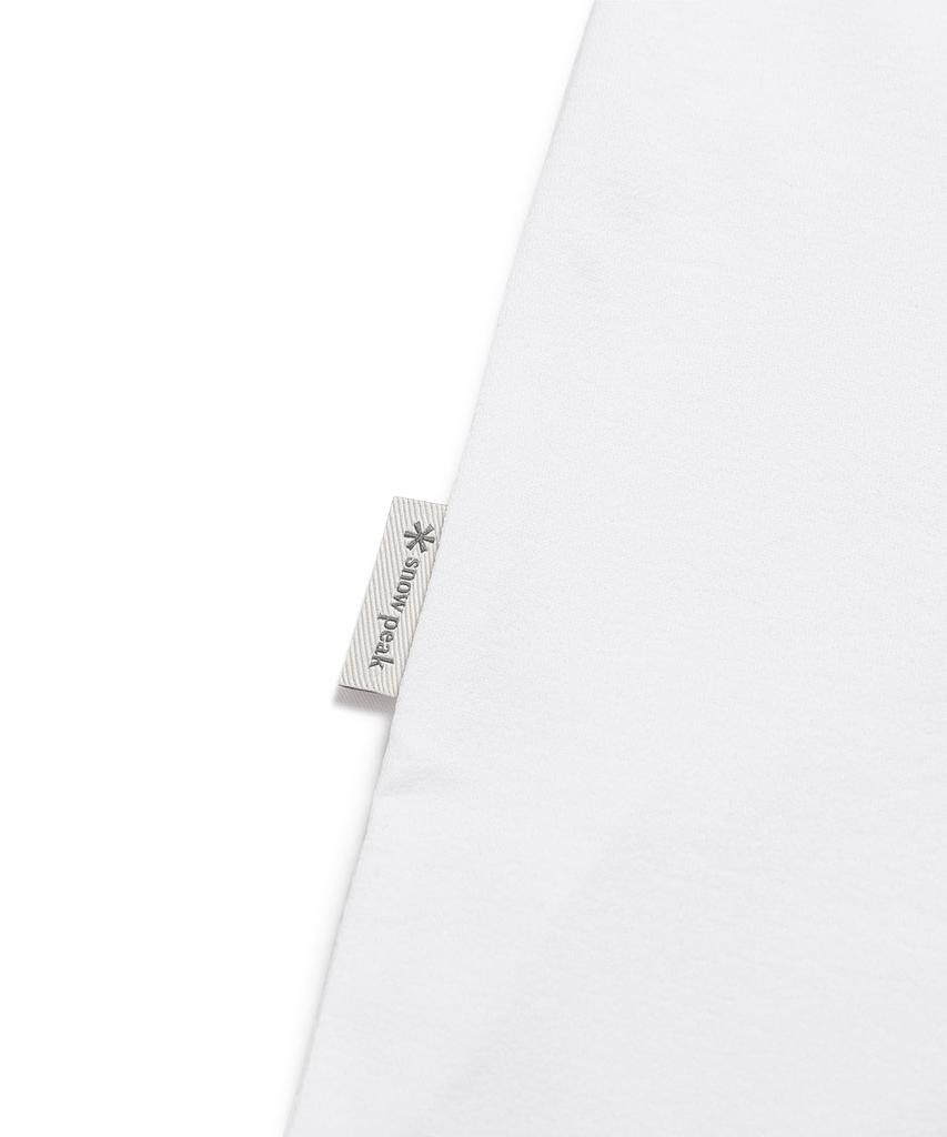 Snow Peak Quick-Dry Lettering S/S T-Shirt GS-S26MMTTS18 T-shirt, Short Sleeve, Men's/Women's, White, Size M