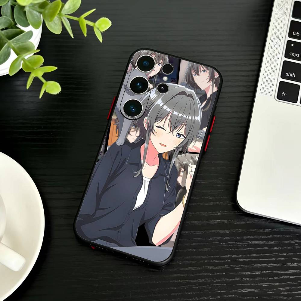 Kino Himari and Asanagi Yori Phone Case For Samsung S26,S25,S24,S23,S22,S21,S20,S30,Ultra,Plus,Fe,Note,5G Black Cover