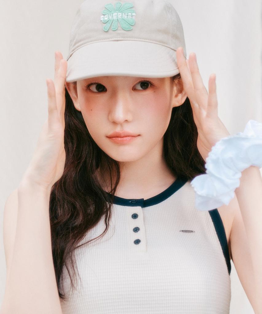 COVERNAT WOMAN Flower Low Cap Navy