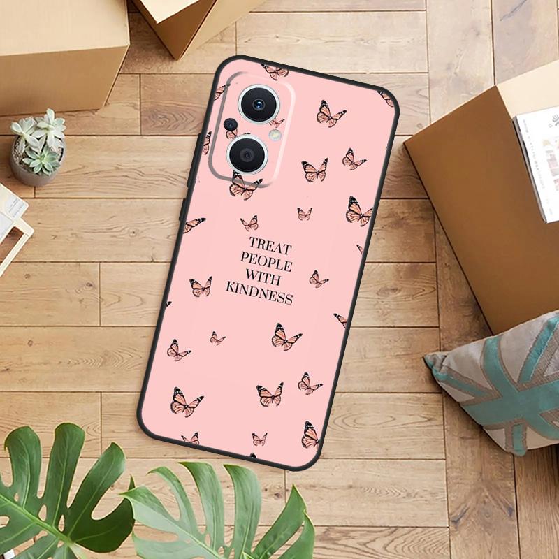 Treat People With Kindness Phone Case For OPPO Reno 14 12 11 13 F 10 Pro 8T 8 Lite OPPO Find X9 X8 X6 X5 Pro Back Cover