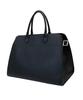 DONOBAN Side Belt Large Tote Bag for Men and Women, A4 Size, Neat and Elegant Boston Bag, Black