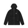 Herren Oversized Streetwear Jacke Mit Gestickter Reißverschluss Kapuzenlose Baumwollmischung Oberbekleidung Herbst Freizeitkleidung