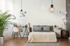 MODERN WOODEN LED CEILING HANGING LAMP