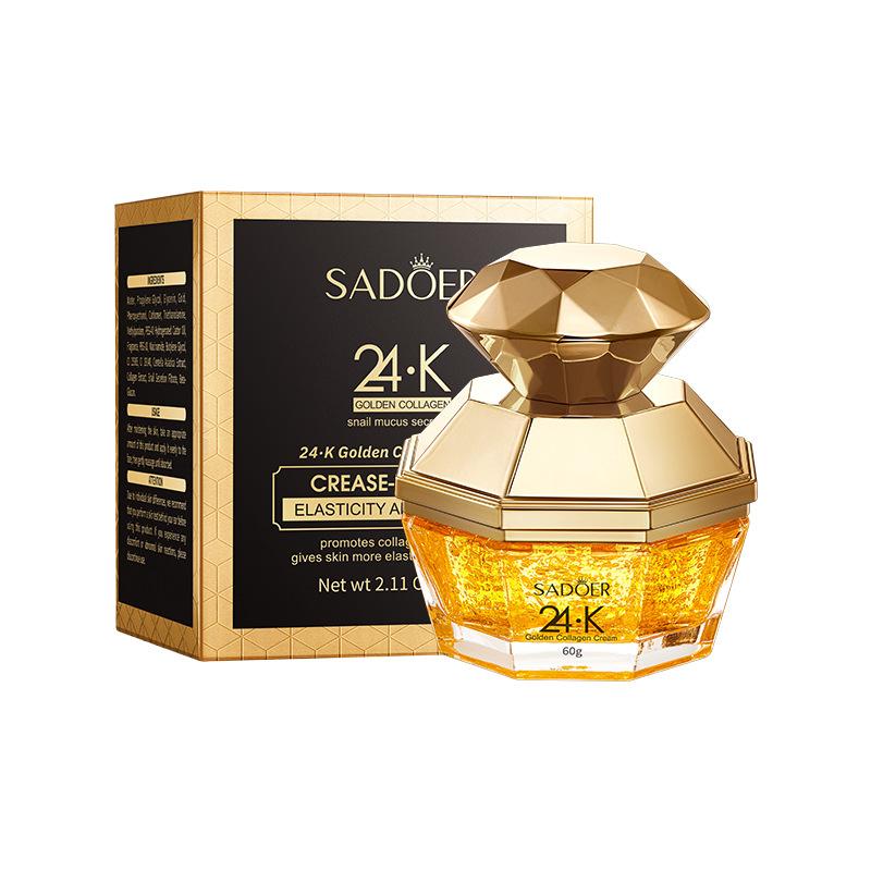 24 · K Gold Cream 60g Moisturizing Rejuvenating Moisturizing Hydrating Collagen Cream Skin Care Products 60G