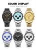 LIGE Elegant Men's Multifunctional Waterproof Wristwatch with Luminous Quartz & Calendar 89137