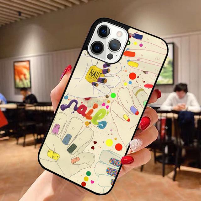 

Nail Polish Phone Case for iPhone 17 Air 16 16e 15 Plus for Apple 13 11 12 14 Pro Max Cover coque fundas Shell iPhone 13