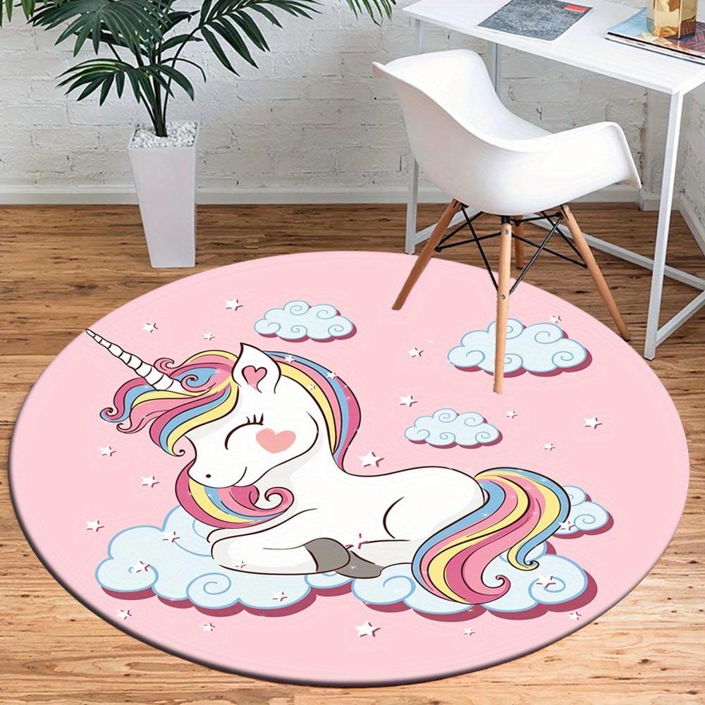 

1pc Retro 2542668767 Pattern Round Floor Mat, Non-slip for Living Room Bedroom Chair Carpets Home Decor Gifts, Home Decor Room Decor Outdoor 80cm by 80cm