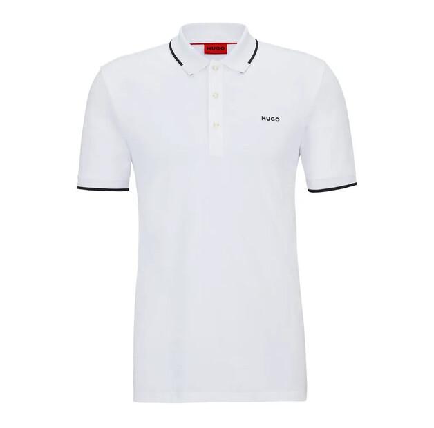 

HUGO Dinoso поло с короткими рукавами XL