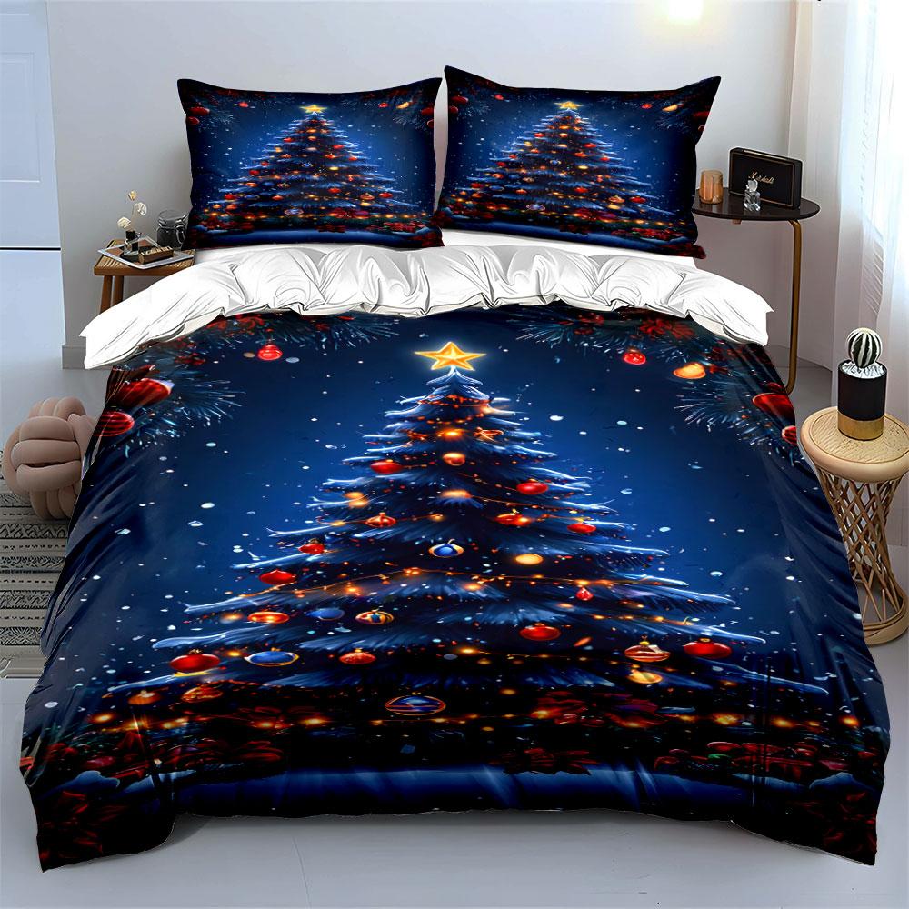 Radiant festive elegance Bedding sets Duvet cover sets Duvet covers Pillowcases(1*Duvet Cover 2*Pillowcases without duvet insert)