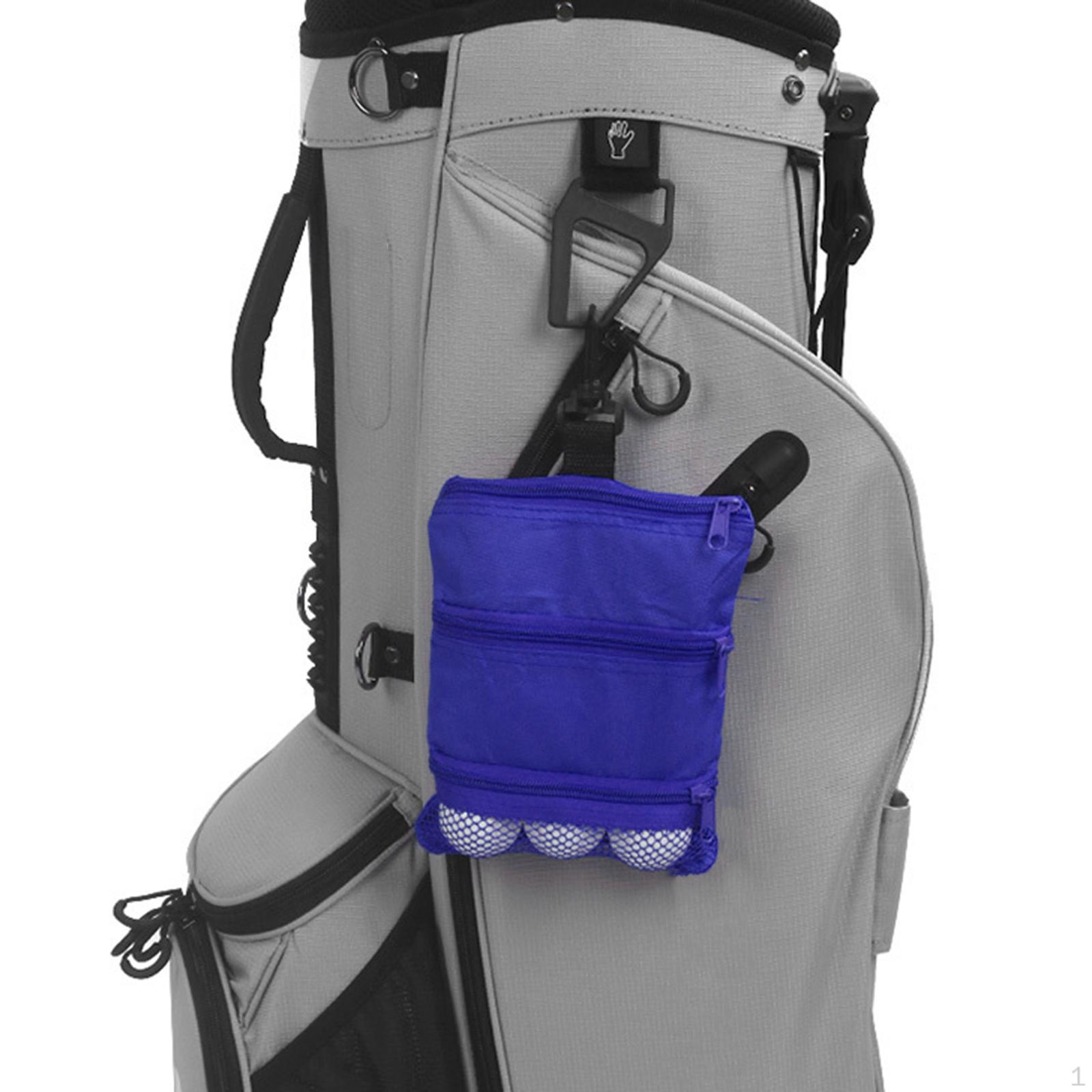 

Сумка для гольф-мячей Подарок для гольфиста Многоцелевой Профессиональный Портативный Держатель для ценных вещей для маркеров синий